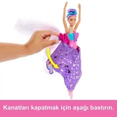 Hxj10 Barbie Kelebek Dansçı Bebek - 6