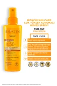 Bioxcin Sun Care Spf 50 Yüz Güneş Kremi 50 ml Kuru ve Normal Cilt + Vücut Güneş Spreyi 200 Ml - 4