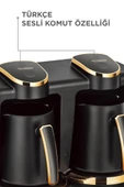 Torima 202 Double Sesli Komut Türk Kahvesi Makinesi 250ml+250ml 8 Fincan Kapasiteli - 2