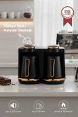 Torima 202 Double Sesli Komut Türk Kahvesi Makinesi 250ml+250ml 8 Fincan Kapasiteli thumbnail 1
