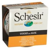 Schesir Cat Jelly Ton Balığı Aleoveralı Kedi Konservesi 85 Gr  Skt:03/2027 - 1