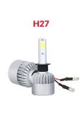 HRPAK Hyundai Accent Era Için Uyumlu Şimşek Etkili S2 Sis Far Led Xenon Ampulü H27 880 thumbnail 2