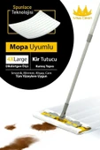 HRPAK (50 ADET)missclean 4xl Mandallı Mop Uyumlu Kutulu Yer Temizlik Bezi , Islak Mendili Lilyum Kokulu - 6