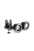 Angel Far 89mm Halkalı Mercekli Led Halkalı Beyaz Sis Far Su Geçirmez Uyumlu - 5