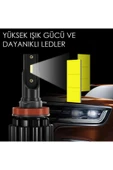 WALZEN H7 Led 10000 Lümen Xenon Led Zenon Far Ampulü Yeni Nesil Şimşek Etkili - 4
