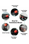 HRPAK Araba Temizlik Detay Fırçası 5 li Set Oto Temizlik Fırçası - 2
