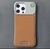 iPhone 16 Pro Max Parfümlü Koku Hazneli MagSafe Uyumlu Deri Kılıf thumbnail 5