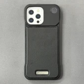 iPhone 16 Pro Max Parfümlü Koku Hazneli MagSafe Uyumlu Deri Kılıf thumbnail 2