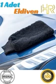HRPAK Oto Yıkama Eldiveni  Araç Temizleme Mikrofiber Araba Cila Eldiveni - 2