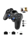 2.4g Wireless Gamepad Kablosuz Oyun Kolu Otg Pc Ps3 Kol Tv Box Android Tv Telefon/tablet Uyumlu - 1