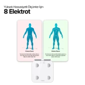Bester BS7230 8 Elektrotlu Akıllı Tartı – Kompakt Tasarım, LED Ekran, 56 Vücut Ölçümü, Bluetooth 5.0 - 4