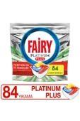 Platinum Plus Bulaşık Makinesi Deterjanı Kapsülü/tableti 84 Yıkama Limon Kokulu - 1