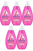 Johnson's Johnsons Baby Bebek Şampuanı 750ML Işıldayan Parlaklık (5 Li Set) - 1