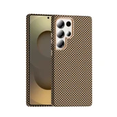 Galaxy S25 Ultra Kılıf M-safe Şarj Özellikli Karbon Fiber Görünümlü Gros Kılıf thumbnail 7