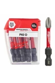 Bits Uç Matkap Ucu Tornavida Ucu Vidalama Ucu Ph2-50mm T4932430855 - 10 Adet - 1