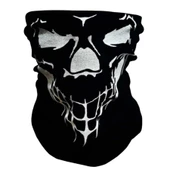 Buff (Bandana) Yüz Maskesi Kuru Kafa Baskılı Siyah - 1