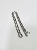Zincir Motifli 925 Ayar Gümüş Kolye 4,5mm 45,05 Gram - 2