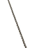 Zincir Motifli 925 Ayar Gümüş Kolye 3,5mm 9,1 Gram - 1