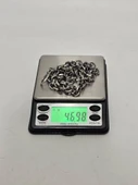Zincir Motifli 925 Ayar Gümüş Kolye 6mm 46,95 Gram - 7