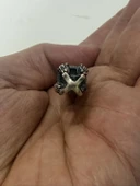 Mızrak Motifli 925 Ayar Gümüş Kolye Ucu 14,50 Gram - 4
