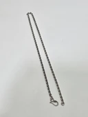 Zincir Motifli 925 Ayar Gümüş Kolye 4mm 19,05 Gram - 3