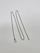 Zincir Motifli 925 Ayar Gümüş Kolye 2mm 6,80 Gram - 4
