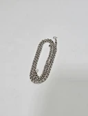 Zincir Motifli 925 Ayar Gümüş Kolye 3,5mm 9,1 Gram - 6