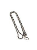 Zincir Motifli 925 Ayar Gümüş Kolye 4mm 38,95 Gram - 1
