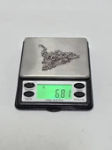 Zincir Motifli 925 Ayar Gümüş Kolye 2mm 6,80 Gram - 7