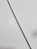Zincir Motifli 925 Ayar Gümüş Kolye 4mm 38,95 Gram - 5