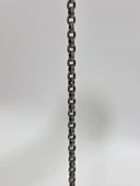 Zincir Motifli 925 Ayar Gümüş Kolye 4,5mm 46,35 Gram - 7