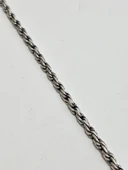Zincir Motifli 925 Ayar Gümüş Kolye 4,5mm 45,05 Gram - 3