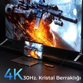 BX10HB Type-C to 4K HDMI 3*USB-A Gigabit Ethernet PD 100W SD ve Micro SD Kart Okuyucu Çoklayıcı Hub thumbnail 5