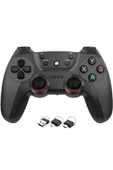Kablosuz Gamepad PC Uyumlu Pilli 2.4g Tekli Kol Kablosuz Oyun Kolu - 1