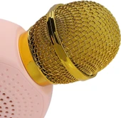 Karaoke Eğlenceli Ve Taşınabilir Bluetooth'lu Işıklı Şarjlı Mikrofon (çantalı) - 3