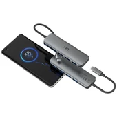 Bix BX07HB 5in1 Type-C Hub 4x USB 3.0, PD Şarj Macbook Uyumlu Çoklayıcı Adaptör thumbnail 2