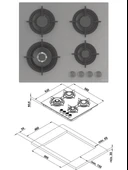 ORION Gri Ankastre Set (Ocak/Fırın/Davlumbaz) - 2