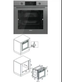 ORION Gri Ankastre Set (Ocak/Fırın/Davlumbaz) - 3