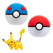 Pokemon Clip 'N' Go Bandolier Büyük Set Pikachu - 2