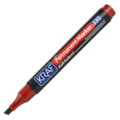 KRAF PERMANENT MARKER KESIK UC KIRMIZI 1 LI (230) - 1
