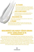 Harrem Leke Karşıtı Aydınlatıcı & Spf50 Yüksek Koruma, Gül Mayası Özlü, Nemlendirici Güneş Kremi 50ml - 2