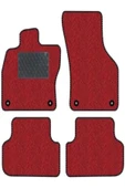 Nissan micra-2007-2010-tkm Kırmızı Halı Siyah Kenar Petek Topuk - 3