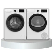 9 KG Çamaşır - Kurutma Makinesi Beyaz Set (9120 DMX - 901 KMX) - 1