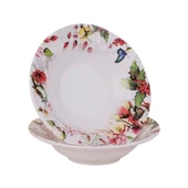 Dijital Baskılı 2'li Makarna Tabağı 26cm - 4