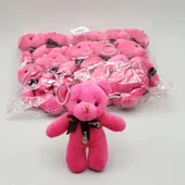 Mini Ayıcık Anahtarlık Pembe Renk - 1