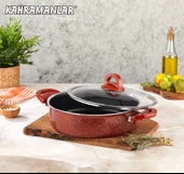 Kahramanlar Kiremit Basık Tencere 32cm - 1