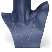 Gökyüzü İncisi Toplu Kadın Genç Kolye 45 cm thumbnail 4