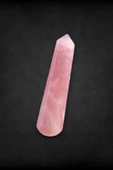 Doğal Pembe Kuvars Masaj Çubuğu 105-3 - 1
