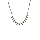 Işıltılı Melodi Kadın Genç Kolye Kristal Taşlı thumbnail 1