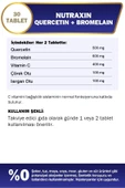 Nutraxin Quercetin Bromelain 30 Tablet - 3